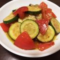 しーな☆彡's cooksnap of when they made トマトとズッキーニのイタリアンサラダ.