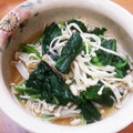 プラハの街並み's cooksnap of when they made ほうれん草とえのきのだし浸し.