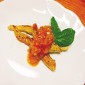 かっぺちゃん☆'s cooksnap of when they made ささ身のソテー♡野菜のトマト煮込みソース.