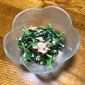 てっちゃんのお嫁さん's cooksnap of when they made ほうれん草とツナとコーンのマヨ和え.