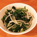 イシポン's cooksnap of when they made 加熱はレンジ♡5分でほうれん草のナムル.