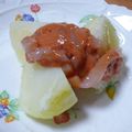 みにまめ's cooksnap of when they made じゃがバターには塩辛を乗せて♡.