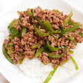 なで肩王子's cooksnap of when they made ひき肉とピーマンのオイスターソース炒め.