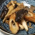 yummy?'s cooksnap of when they made 霜降りヒラタケとちくわの甘辛炒め.