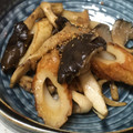 yummy?'s cooksnap of when they made 霜降りヒラタケとちくわの甘辛炒め.
