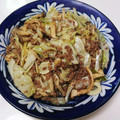 イノビー's cooksnap of when they made 簡単◎キャベツときのこの醤油炒め.