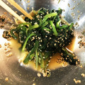 ばーーちーー's cooksnap of when they made 三つの調味料で!簡単!ほうれん草ゴマ和え.