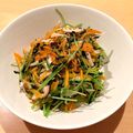 初心者＊'s cooksnap of when they made 豆苗のガーリック炒め.