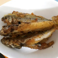 クックるん☆戦隊's cooksnap of when they made なすびの素揚げと小あゆの天ぷら　.