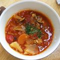 くまちーこ's cooksnap of when they made ハンガリーの定番　グラーシュスープ.