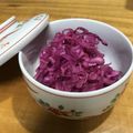 ゆかぴー82's cooksnap of when they made 簡単☆美味しい☆紫キャベツのマリネ.