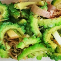 ぱりが's cooksnap of when they made さっぱり☆ゴーヤとみょうがのおかかサラダ.