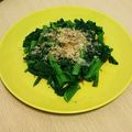 ピーナッツ子♪'s cooksnap of when they made ツルムラサキのおひたし.