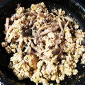 minmin☆ht's cooksnap of when they made ふわふわ玉子のきのこ炒め.