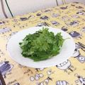 S72☆'s cooksnap of when they made パクチーだけのシンプルサラダ.