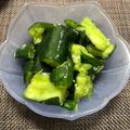 happymaiko's cooksnap of when they made 洗い物削減！簡単時短♡やみつきキュウリ.