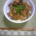 savaneko's cooksnap of when they made めちゃうまっ！豚バラ肉の照焼き丼.