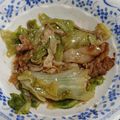 ★あきまる's cooksnap of when they made 丸ごとレタス炒め.
