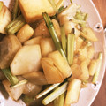 tomekichi's cooksnap of when they made カブと油揚げのあっさり炒め.