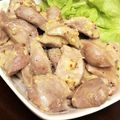 みゆるんるん's cooksnap of when they made 砂肝のガーリックバター＆粒マスタード炒め.