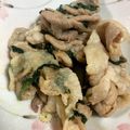 りる625's cooksnap of when they made 超簡単◆大葉入り・豚コマ炒め！.