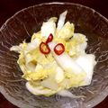 yachacoco's cooksnap of when they made 簡単♪ラーパーツァイ(白菜の甘酢漬け).