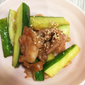 みんみのキッチン's cooksnap of when they made きゅうりと豚肉の甘辛炒め.