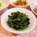 Richland☆Y's cooksnap of when they made 菊菜の胡麻和え.