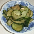 きらり流れ星's cooksnap of when they made きゅうりの柚子わさび漬け.