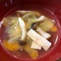 Hanachan13's cooksnap of when they made しめじとキャベツのコンソメスープ☆.