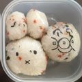 こくあゆ's cooksnap of when they made 超簡単キャラ弁♡ミッフィー小さめ弁当.