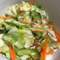 豆乳pudding's cooksnap of when they made 箸休めに - キャベツときゅうりの浅漬け.