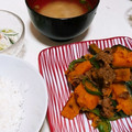 ま－ち's cooksnap of when they made 牛肉とかぼちゃのバターしょうゆ炒め.