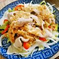 まゆこ♡'s cooksnap of when they made 簡単！ゴーヤの豚しゃぶゴマだれサラダ.