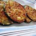 angiec's cooksnap of when they made ひとくち★ズッキーニピザ♪.