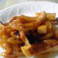 maruru-nn's cooksnap of when they made 焼きイカのケチャップ炒め.