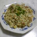 しろましゅまろ's cooksnap of when they made シャキっちょ♪れんこんチャーハン♡.