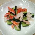 やっぺ841's cooksnap of when they made きゅうりとカニカマのさっぱり和え.