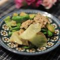 ぽっぽぺぺ's cooksnap of when they made 豚こまとインゲン、キャベツの簡単炒め.