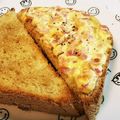 ＊sunlight＊'s cooksnap of when they made ベーコンマヨトースト.