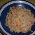 Jock's cooksnap of when they made やさしい味☆かにかま炒飯.