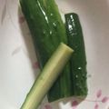 ルルルるか☆'s cooksnap of when they made 調味料２つで手軽に浅漬け～家に有るもので.