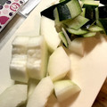 ちゃろママ's cooksnap of when they made とうがんの簡単な下処理☆冬瓜の種ワタ取り.
