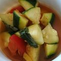 生麦生米生卵's cooksnap of when they made ズッキーニとトマトの中華マリネ♥簡単☆.