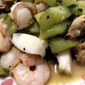 はるはる漬け's cooksnap of when they made ♯海老ときゅうりの中華炒め♯.