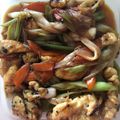 にゃんにょ's cooksnap of when they made 鶏むね肉と長ネギのゴマ焼き.