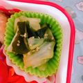 CCMB's cooksnap of when they made 簡単！春キャベツとワカメの海苔ポンサラダ.