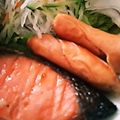ユーロン's cooksnap of when they made 鮭の醤油漬け.