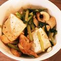 まきりん07's cooksnap of when they made 豆腐鮭竹輪キムチ煮.