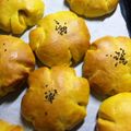otas＊'s cooksnap of when they made ○ｏステキイロなかぼちゃのパンｏ○.